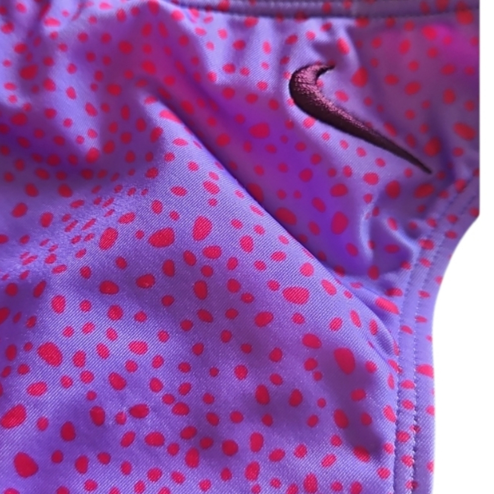 NEW! NIKE Big Kid's Vibrant Purple and Pink Bikini 2pc Swim Set 14. - Picture 6 of 6